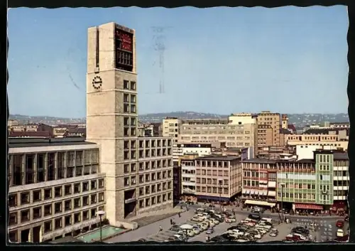 AK Stuttgart, Partie am Rathaus