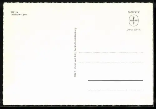 AK Berlin, Deutsche Oper