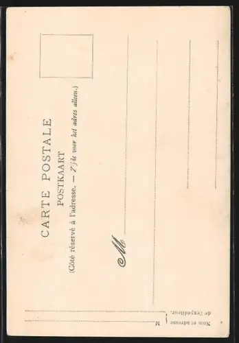 Künstler-AK Liège, Exposition Universelle 1905, Le Vieux Liège, Quartier ancien, Frau unterhält sich mit Mann