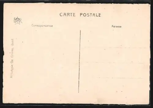 AK Gand, Exposition Universelle & Internationale 1913, Le Quai aux Herbes, Passepartout