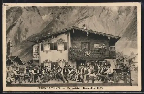 AK Bruxelles, Exposition 1935, Oberbayern