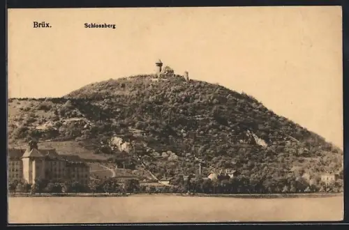 AK Brüx, Blick auf den Schlossberg