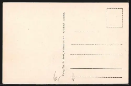 AK Dux /Sudetengau, Partie am Barbarateich mit Kirche im Hintergrund