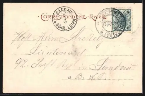 AK Teplitz-Schönau, Kaiser Franz Josefs-Warte