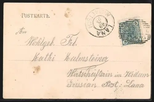 AK Astfeld /Sarnthal, Blick auf den Ort