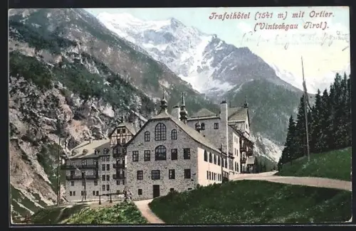 AK Trafoi, Trafoihotel mit Ortler