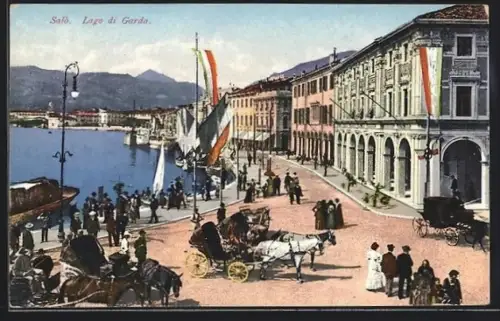 AK Salò /Lago di Garda, Panorama