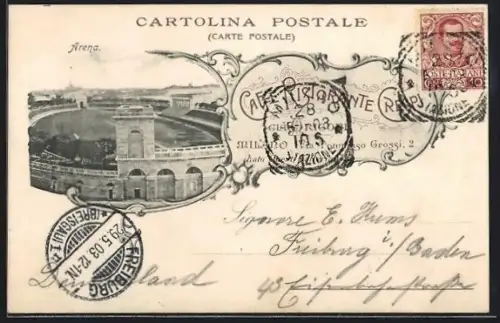 AK Milano, Arena, Café Ristorante Crespi, Via Tommaso Grossi 2