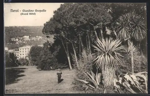 AK Nervi, Grand Hôtel, Giardino Gropallo