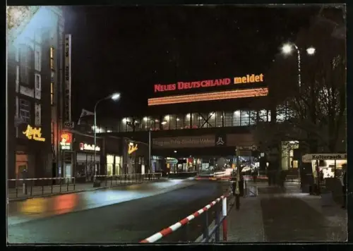 AK Berlin, Bahnhof Friedrichstrasse