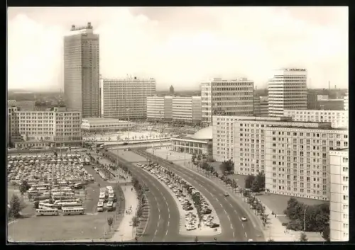 AK Berlin, Alexanderplatz mit Alexanderstrasse