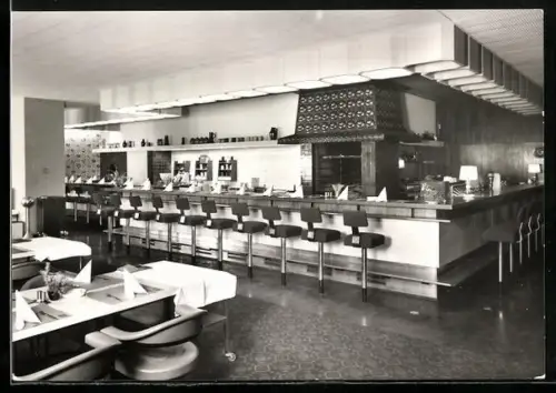 AK Berlin, Interhotel, Rotisserie, Innenansicht