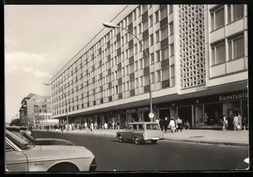 AK Berlin, Unter den Linden mit Geschäften