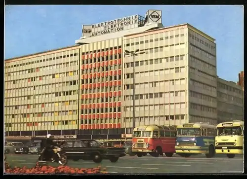 AK Berlin, Haus der Elektroindustrie am Alexanderplatz