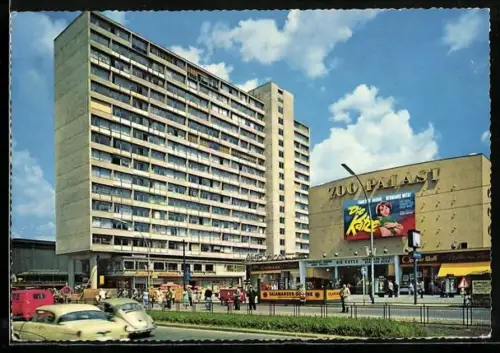 AK Berlin, Hochhaus mit Zoo-Palast