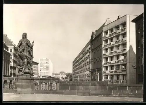 AK Berlin, Friedrichsgracht mit Gertraudebrücke