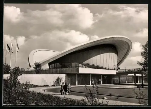 AK Berlin, Kongresshalle, Internationale Bauausstellung 1957