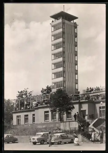 AK Berlin, Müggelturm und HO-Gasthaus