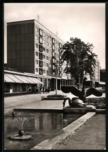 AK Leipzig, Georgiring mit Springbrunnen