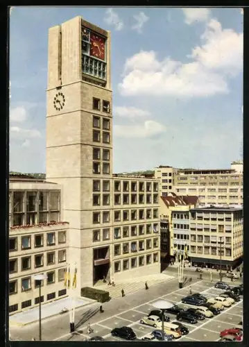 AK Stuttgart, Partie am Rathaus
