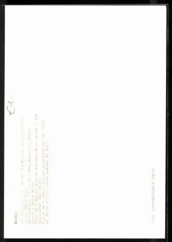 AK Berlin, Frankfurter Tor in der Karl-Marx-Allee / Stalin-Allee