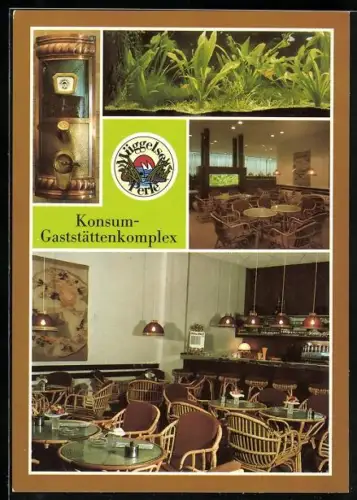 AK Berlin-Köpenick, Konsum-Gaststättenkomplex Müggelseeperle Café