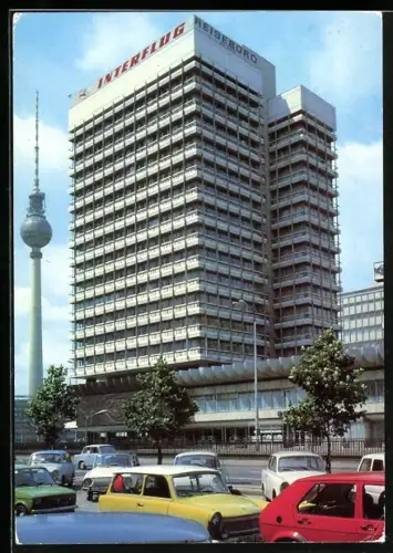AK Berlin, Interflug-Gebäude Haus des Reisens