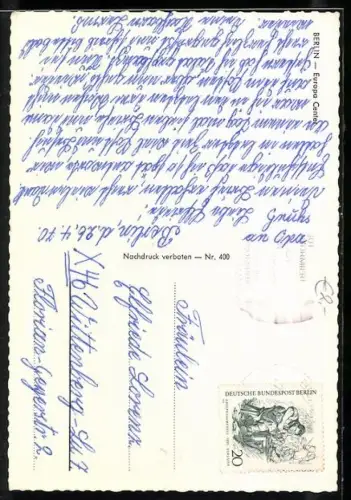 AK Berlin, Motiv vom Europa Center