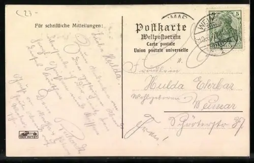 AK Urbany`s Oesterr.-Ungar. Orchester Rakoczi mit Instrumenten, Trachtenkapelle