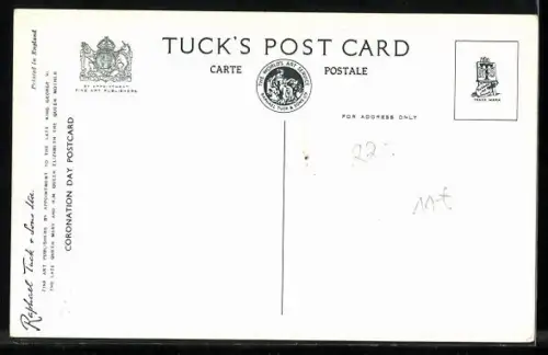 AK The Scene in Westminster Abbey at the Coronation of her Majesty Queen Elizabeth, June 2nd, 1953