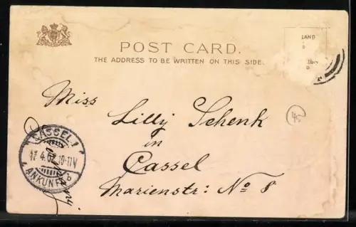 AK King Edward VII. and Queen Alexandra of England