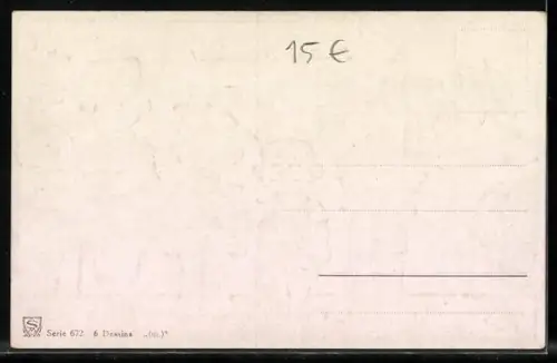 AK Abteilung: Augen links!, Kleiner Soldat küsst seine Frau, Kinder Kriegspropaganda