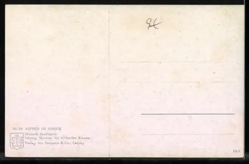 AK Sitzende Jagdhunde