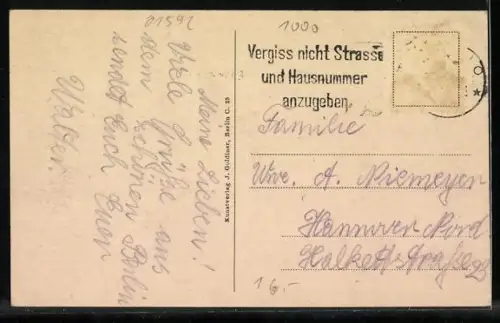 AK Berlin, Eingang zum Zoologischer Garten