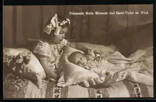 AK Prinzessin Marie Eleonore und Carol-Viktor zu Wied