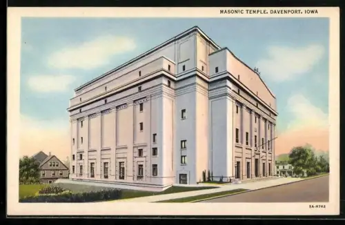 AK Davenport, IA, Masonic Temple