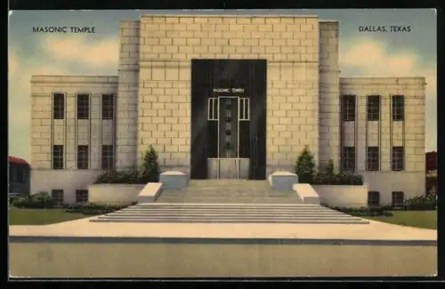 AK Dallas, TX, Masonic Temple