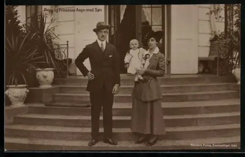 AK Prins of Prinsesse Aage med Son