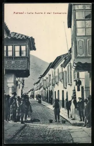 AK Potosi, Calle Sucre ó del Comercio