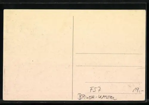 AK Bruch-Kastel /Lothr., Strassenpartien und Kirche