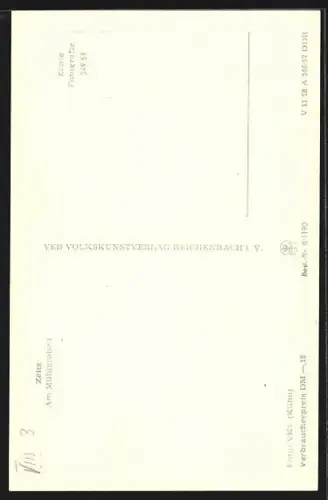 AK Zeitz, Partie am Mühlgraben