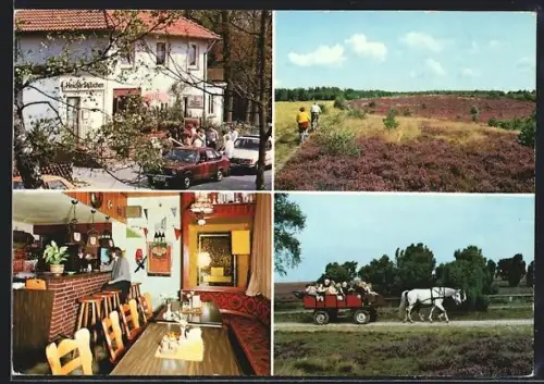 AK Bispingen-Volkwardingen, Gasthaus Heidjer Stübchen, Inh. A. Martin