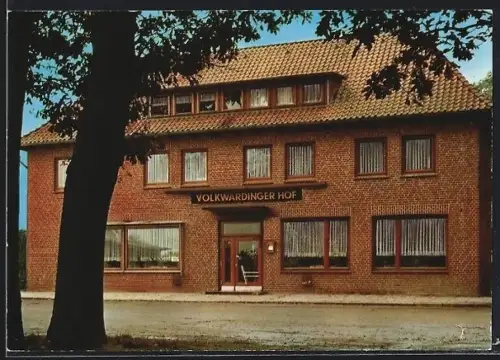AK Volkwardingen /Lüneburger Heide, Volkwardinger Hof, Frontansicht