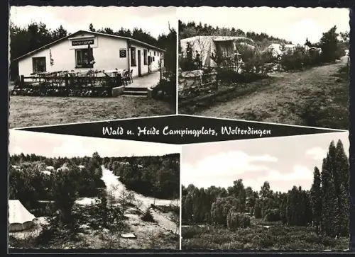 AK Wolterdingen / Soltau, Wald u. Heide Campingplatz Willi Marquardt