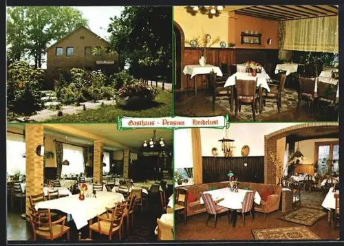 AK Undeloh-Wesel, Gasthaus und Pension Heidelust, Gästehaus Heideruh, Inh. Herbert Foth