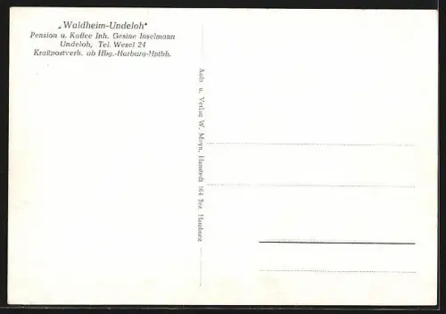 AK Undeloh, Restaurant Waldheim-Undeloh, Inh. Gesine Inselmann