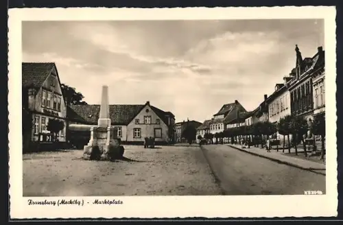 AK Franzburg /Meckl., Marktplatz