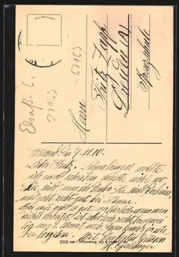 AK Weissenburg / Elsass, Stichaner-Denkmal mit Gartenanlagen