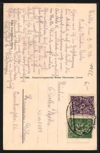 AK Halle a. S., Kaiser-Denkmal am Trothaer Felsen