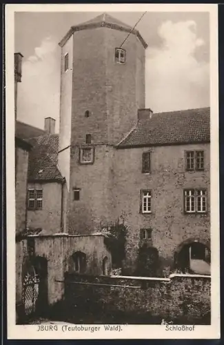 AK Iburg im Teutoburger Wald, im Schlosshof